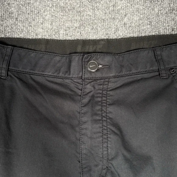 Nike Pants Performance Dri Fit Mens 38x30 Black Stretch Standard Golf Outdoor - Picture 2 of 12